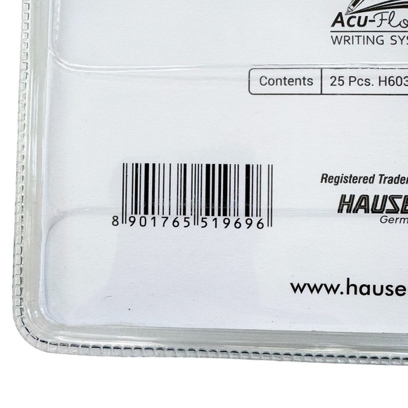 NEW 25 pcs. Hauser EON German Ball Pen BLUE 1.0mm Refillable Comfort Grip - Picture 5 of 10